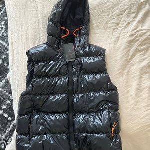 Bogner NWT quilted down vest